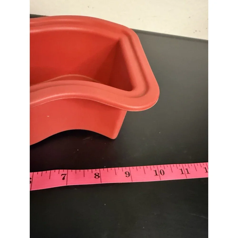 Two (2) VTG 2000 American Flag Red JELLO Mold Pans Jell-O